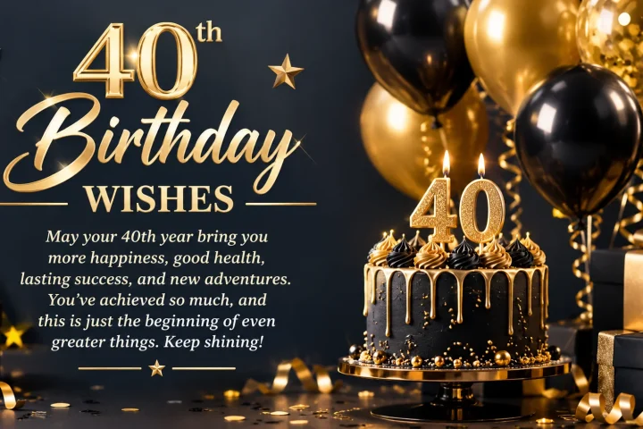 40th Birthday Wishes That Feel Honest, Warm, and Worth Sending