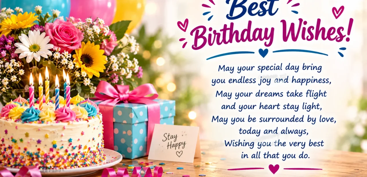 Best Birthday Wishes for Everyone You Care About