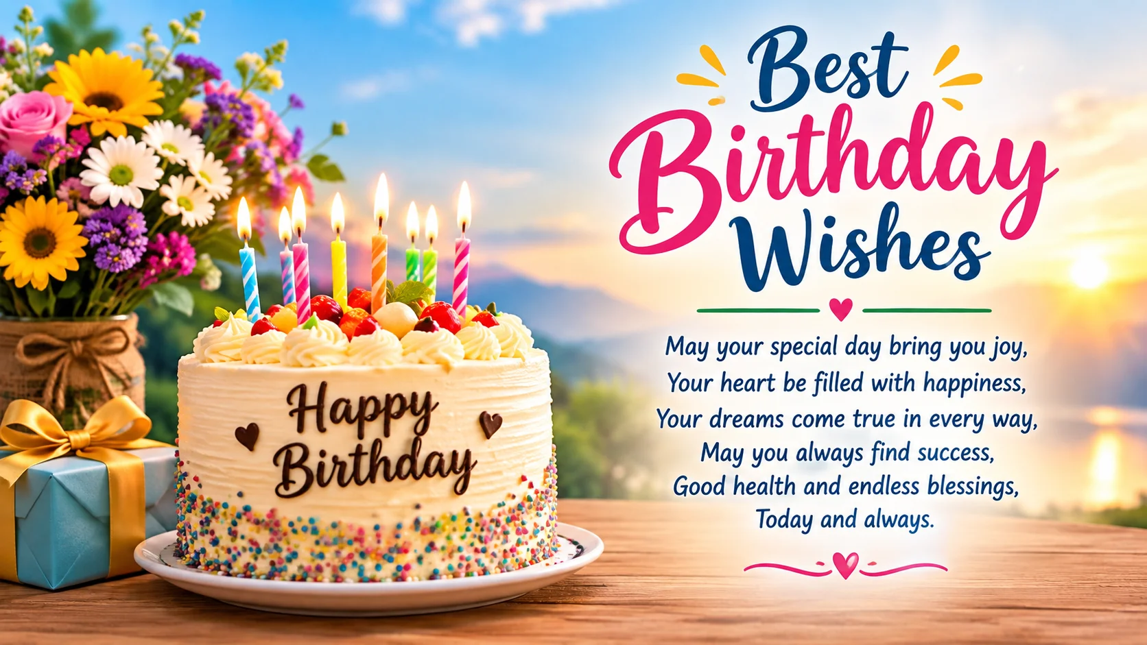 Best Birthday Wishes for Everyone You Care About