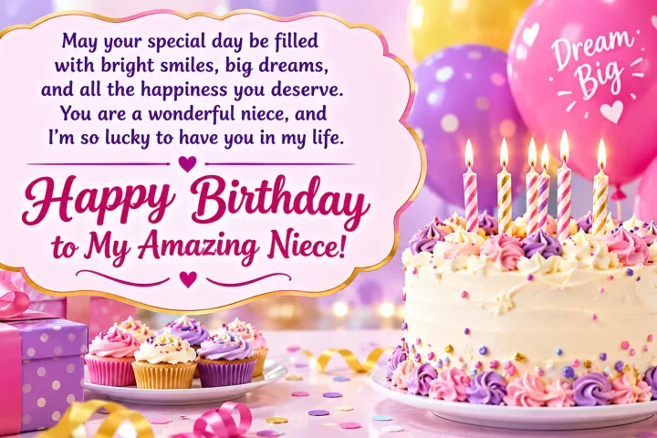Birthday Wishes for Niece: Sweet, Funny, and Heartfelt Messages for Every Age