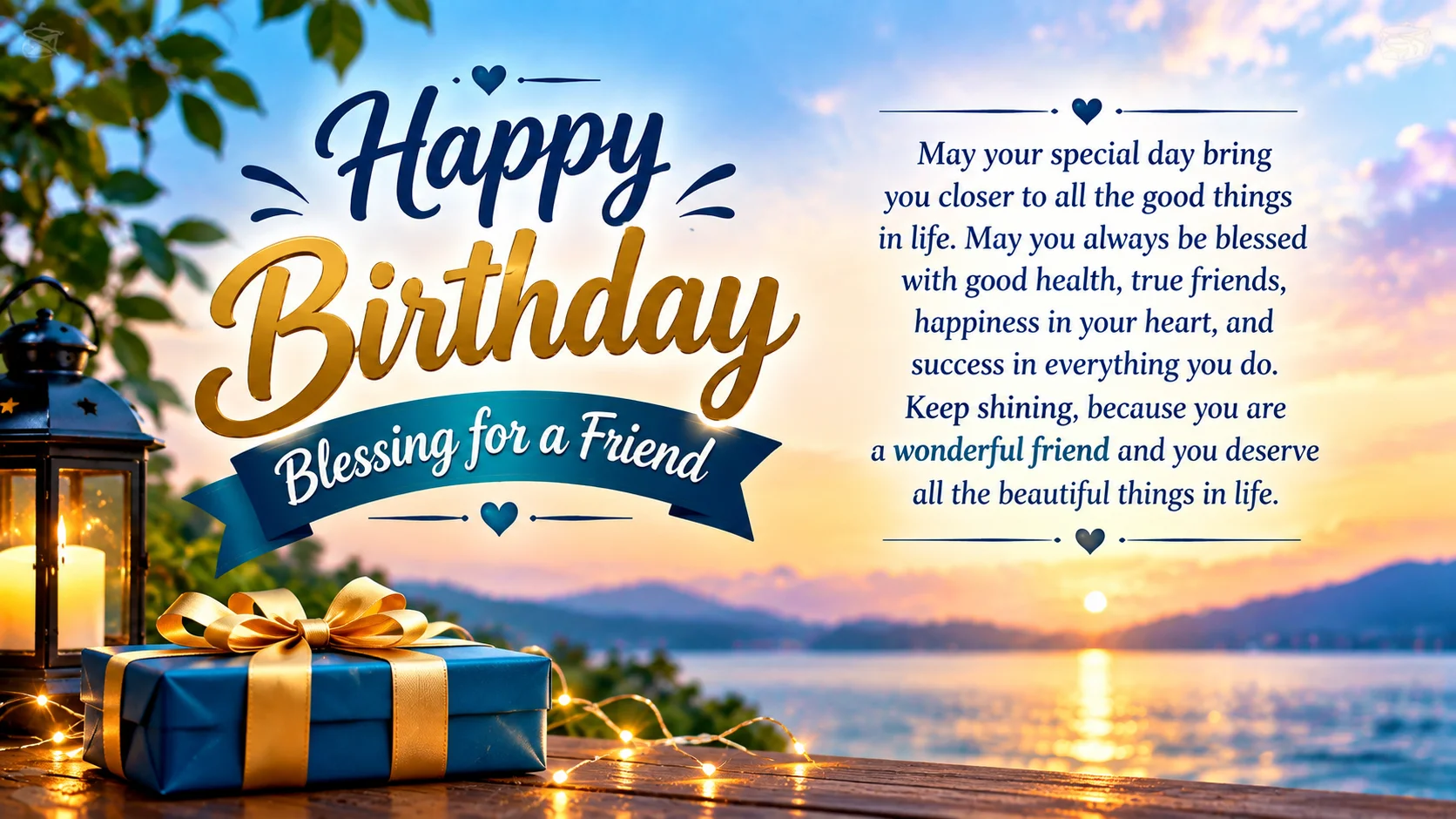 Blessing Birthday Wishes for Friend Prayerful Words Worth Sending