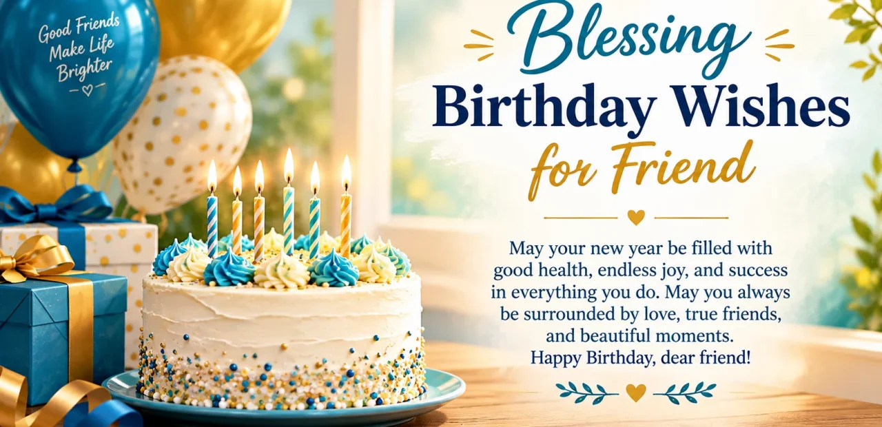 Blessing Birthday Wishes for Friend: Prayerful Words Worth Sending