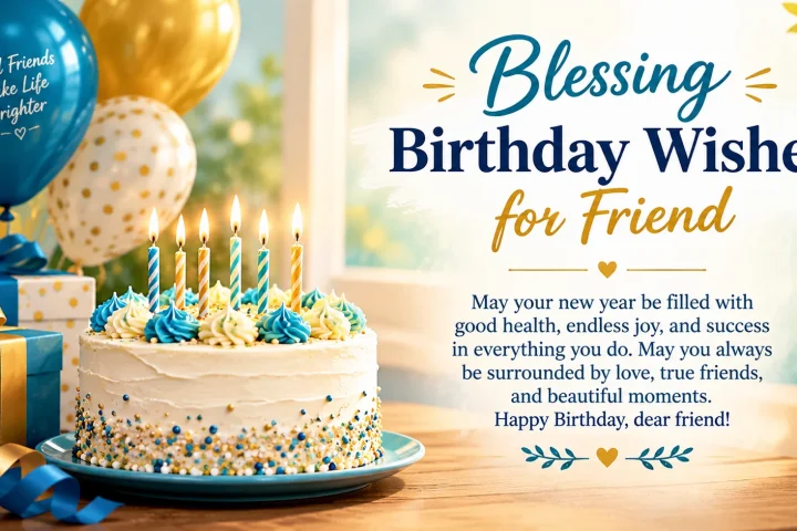 Blessing Birthday Wishes for Friend: Prayerful Words Worth Sending