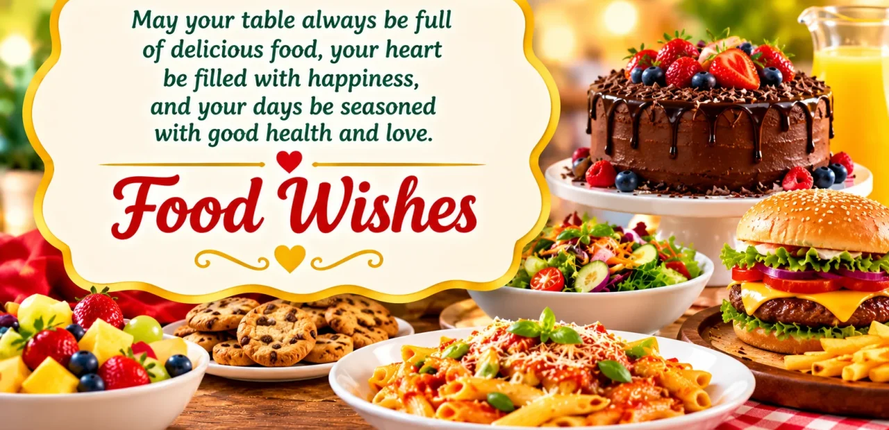 Food Wishes: Warm Mealtime Messages, Blessings, and Thank-You Notes