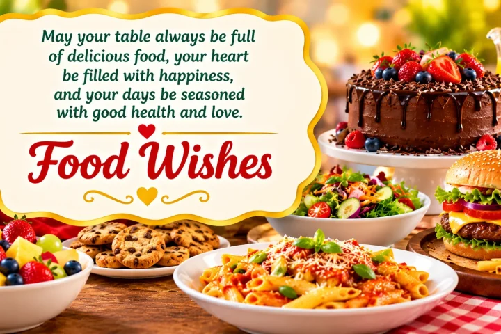 Food Wishes: Warm Mealtime Messages, Blessings, and Thank-You Notes