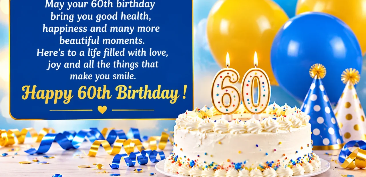 Happy 60th Birthday Wishes That Honour Six Decades Well Lived