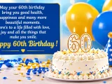 Happy 60th Birthday Wishes That Honour Six Decades Well Lived