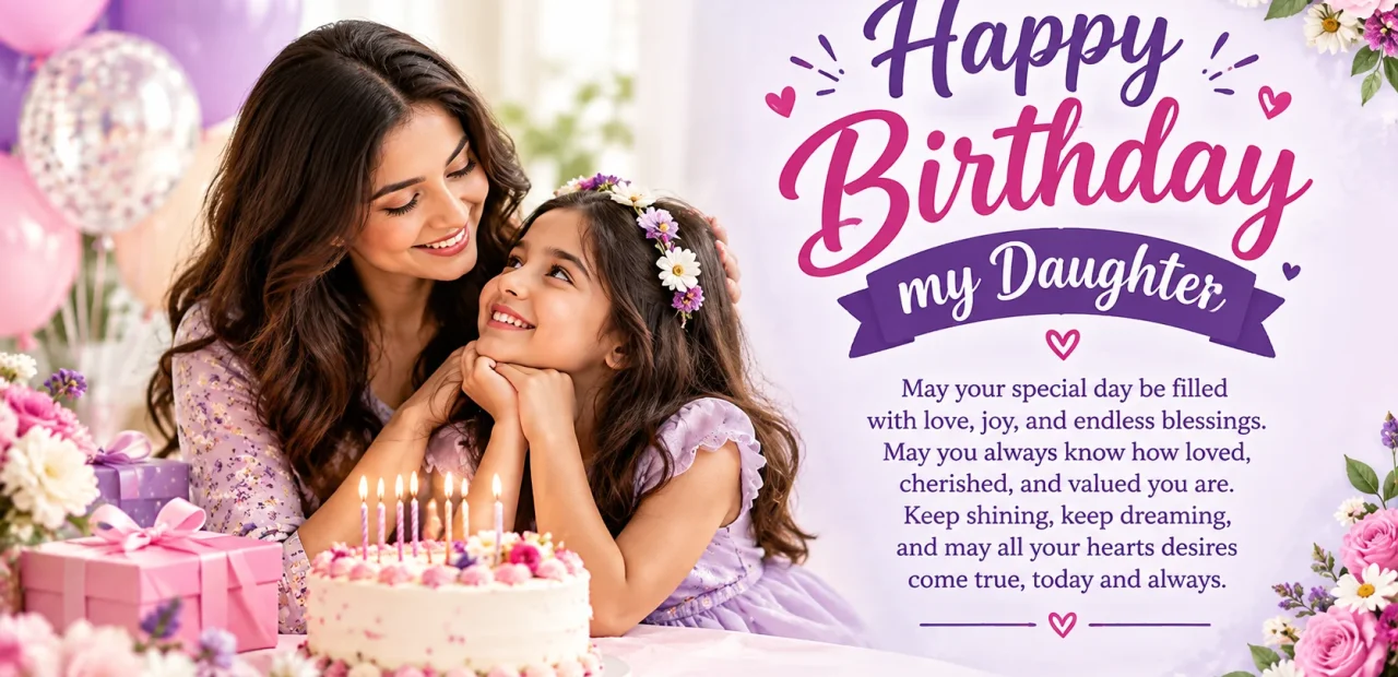 Happy Birthday Wishes for Daughter That Sound Like They Came From the Heart