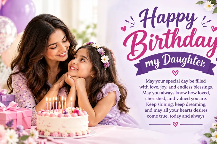 Happy Birthday Wishes for Daughter That Sound Like They Came From the Heart