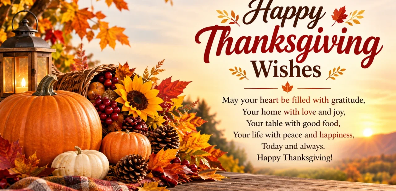 Happy Thanksgiving Wishes for Family, Friends, and Everyone In Between