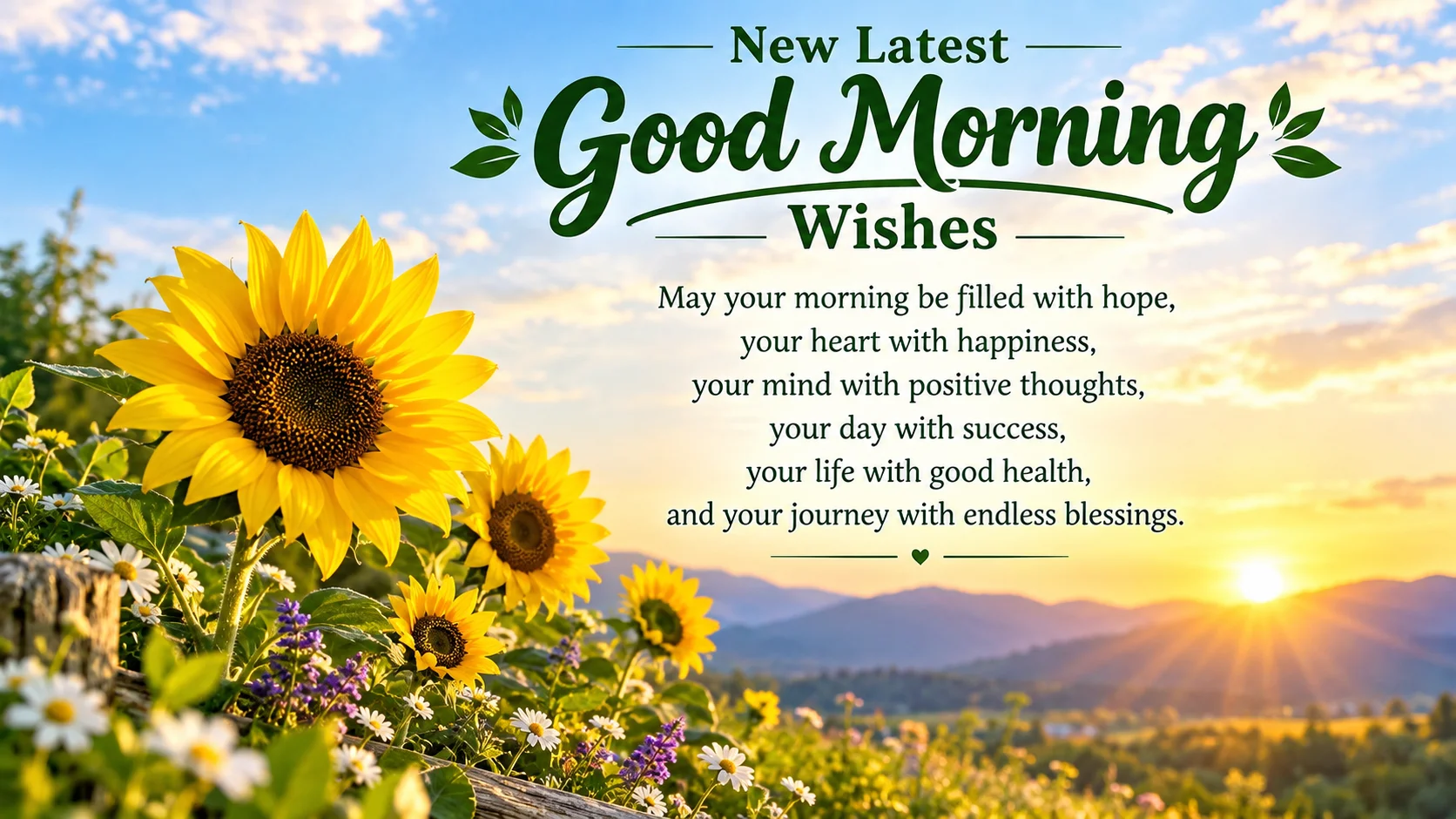 New Latest Good Morning Wishes to Send, Post, and Share