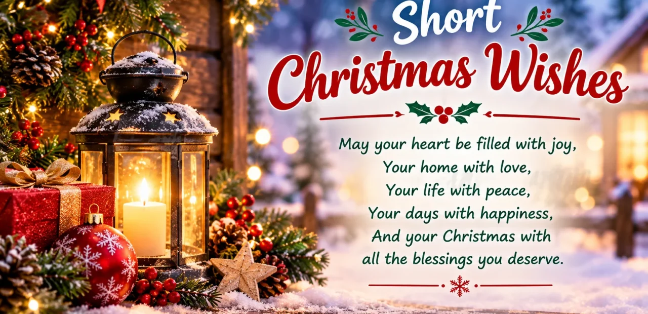 Short Christmas Wishes for Cards, Texts, and Quick Sends