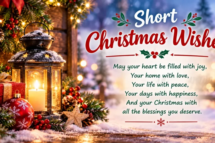 Short Christmas Wishes for Cards, Texts, and Quick Sends
