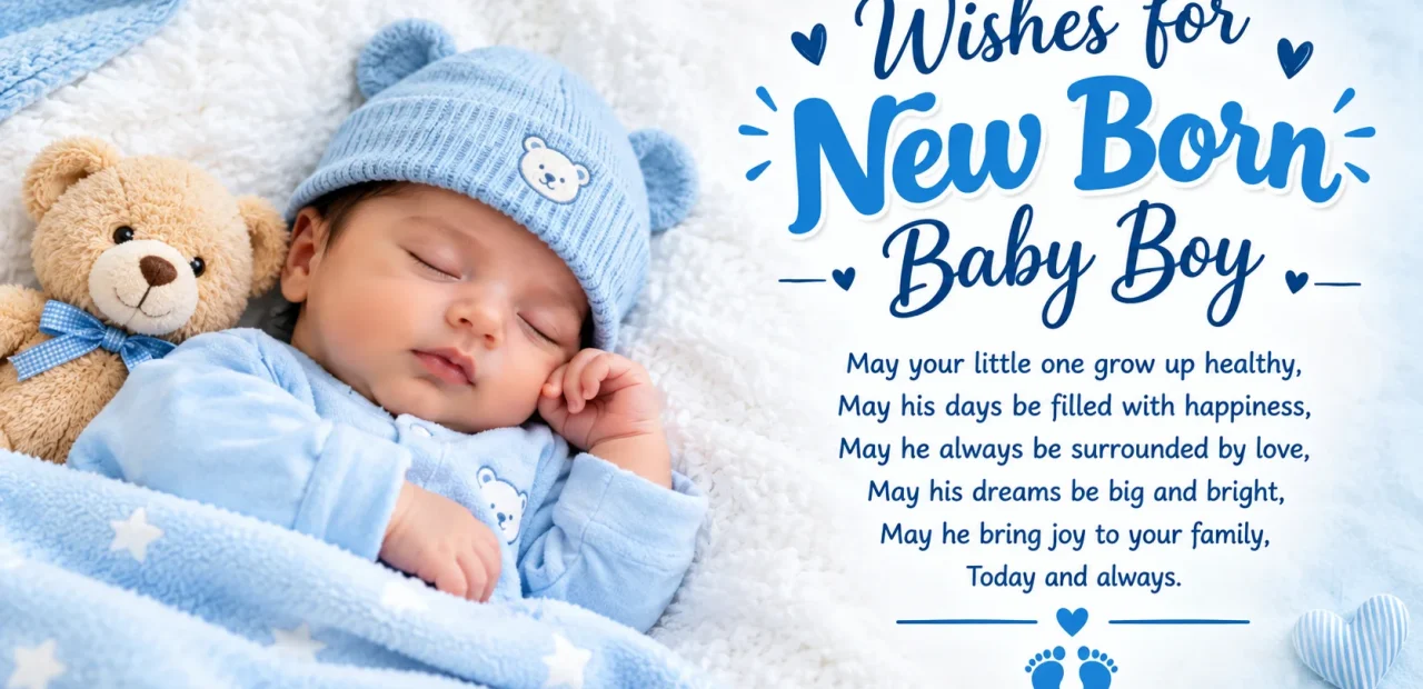 Wishes for New Born Baby Boy