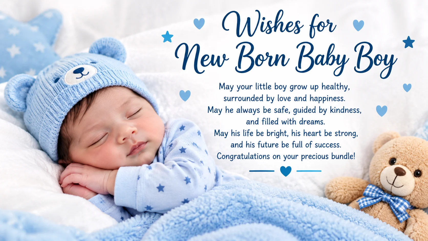 Wishes for New Born Baby Boy