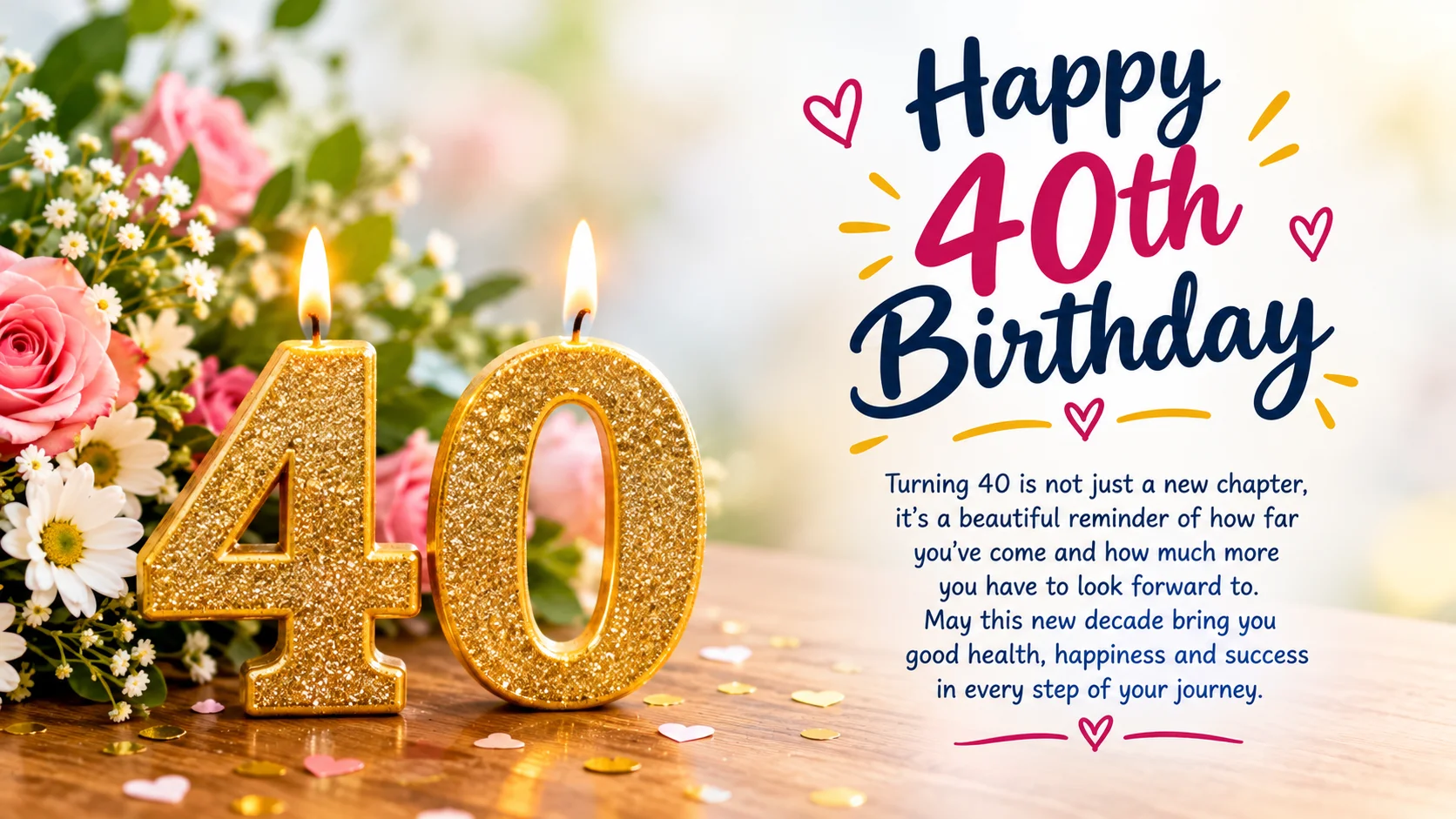 40th Birthday Quotes: Funny, Short, and Sincere Lines for the Big Day