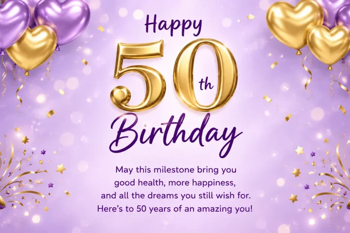 50th Birthday Quotes: Funny, Warm, and Sincere Lines