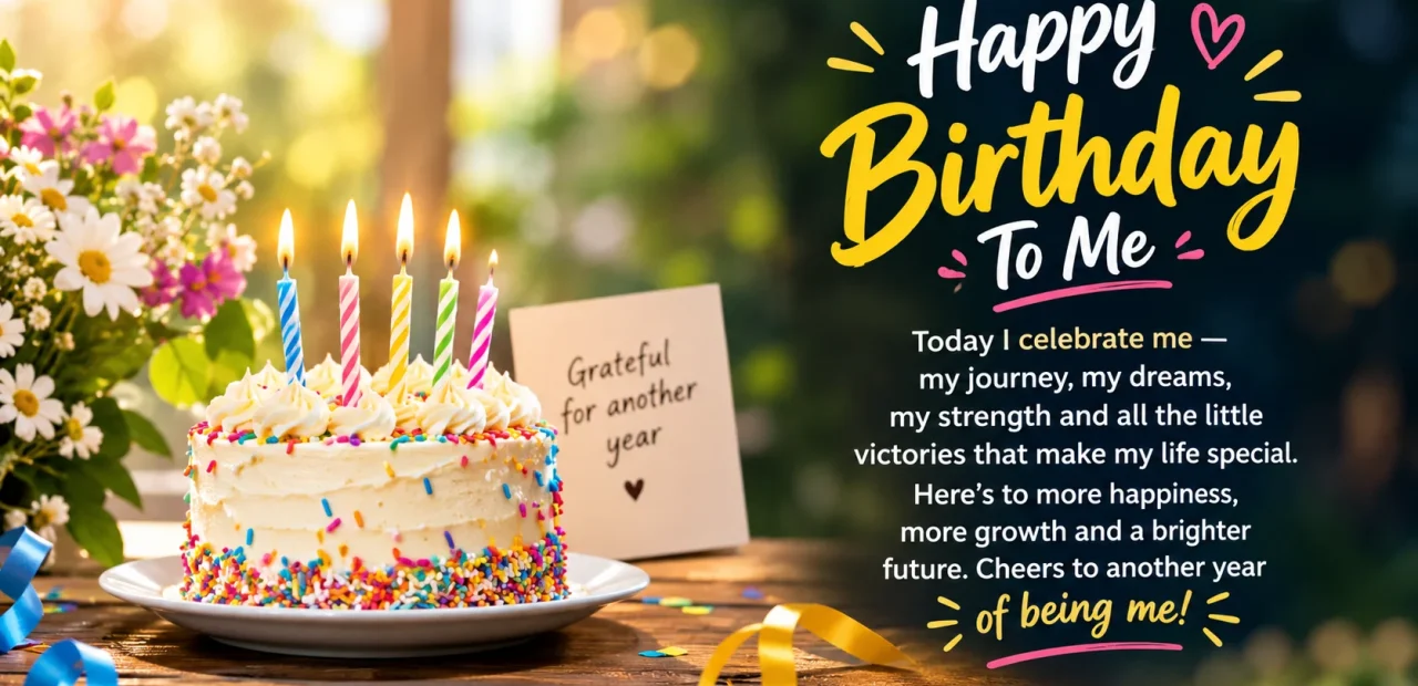 Happy Birthday to Me Quotes: Captions for Celebrating Yourself