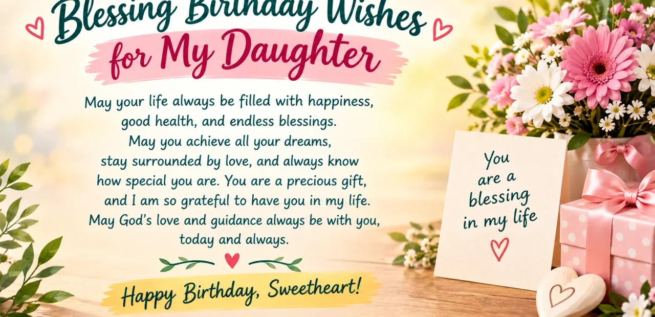 Blessing Birthday Wishes for Daughter: Prayerful Words for Every Age