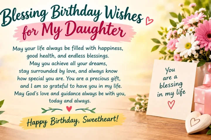 Blessing Birthday Wishes for Daughter: Prayerful Words for Every Age