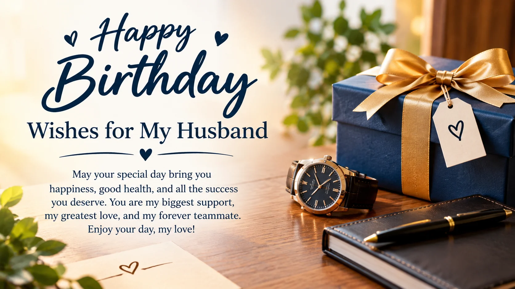 Happy Birthday Wishes for Husband Sweet, Funny, and Heartfelt Messages