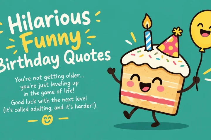 Hilarious Funny Birthday Quotes: Lines That Actually Get a Laugh