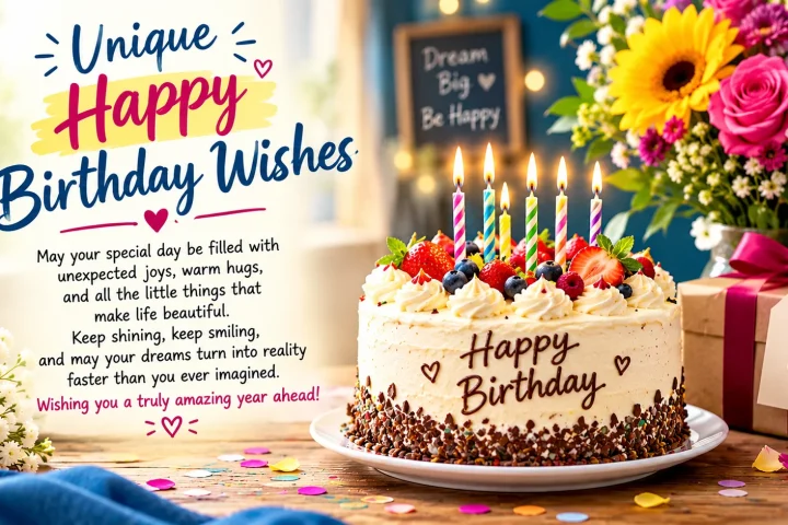 Unique Happy Birthday Wishes: Fresh Lines That Don’t Sound Like Everyone Else’s