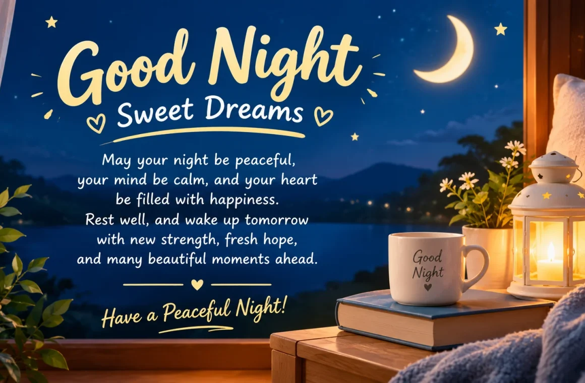 Good Night Wishes: Sweet Messages to Send Before Bed