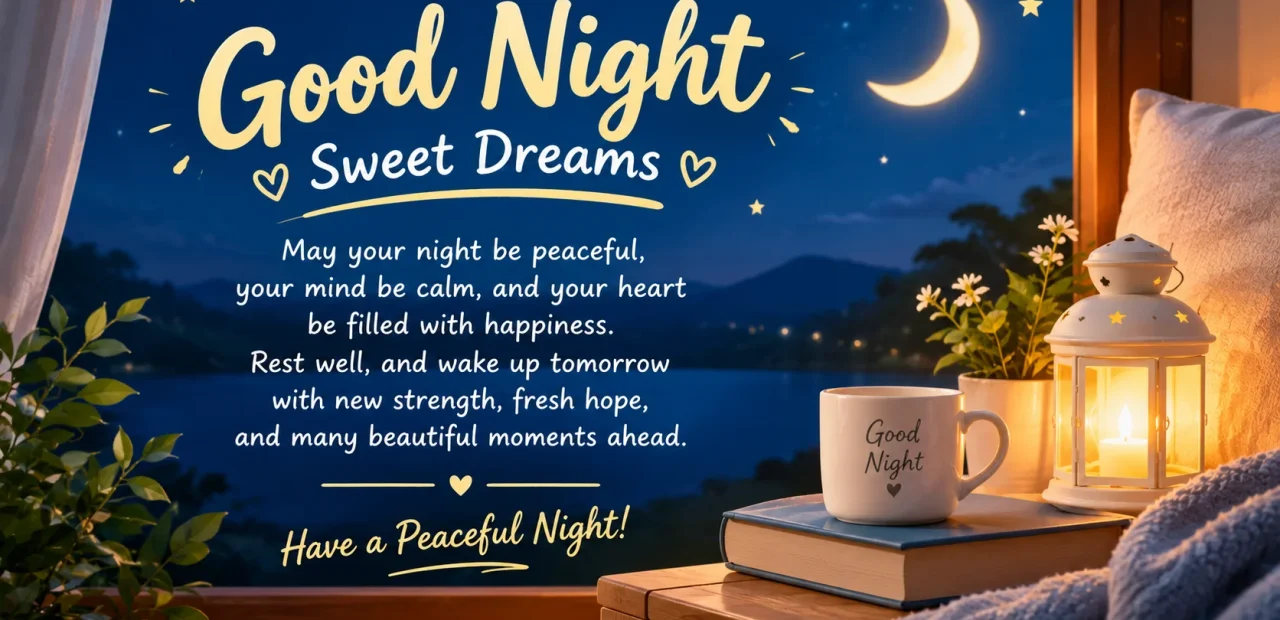 Good Night Wishes: Sweet Messages to Send Before Bed