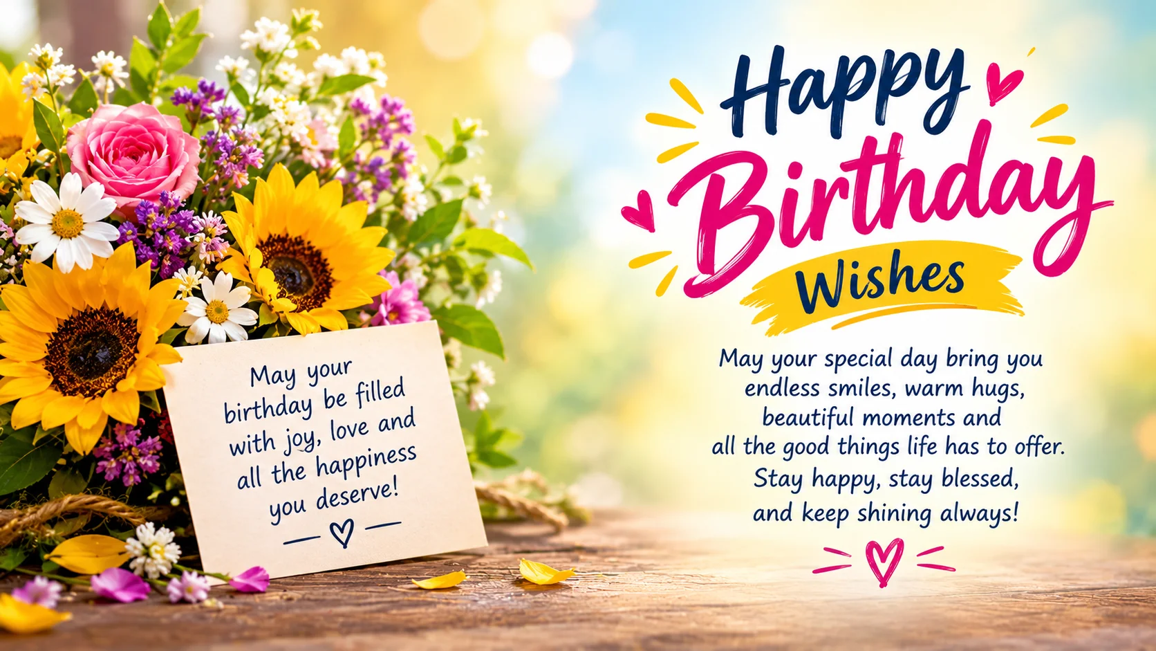 Happy Birthday Wishes Quotes for Every Person in Your Life